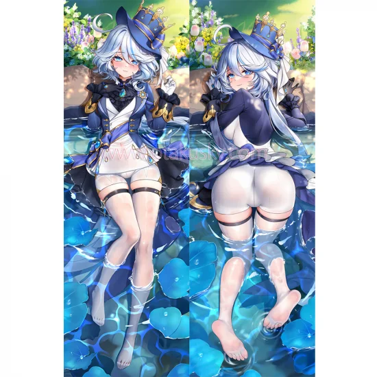 Genshin Impact Dakimakura Focalors Body Pillow Case 04 - Click Image to Close