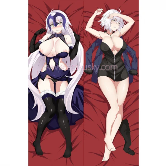Fate/Grand Order Dakimakura Jeanne d'Arc Alter Body Pillow Case 07 - Click Image to Close