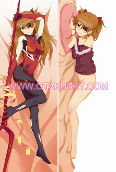 Anime Dakimakura Asuka Langley Soryu Body Pillow Case 15 - Click Image to Close