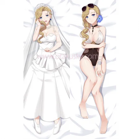 Azur Lane Dakimakura Hood Body Pillow Case