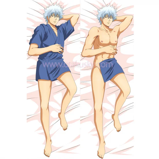 Gintama Dakimakura Gintoki Sakata Body Pillow Case 02 - Click Image to Close