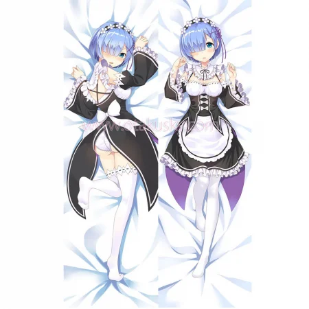 Re:Zero Dakimakura Rem Body Pillow Case 46