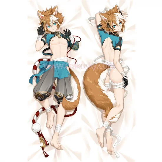 Genshin Impact Dakimakura Gorou Body Pillow Case 03 - Click Image to Close