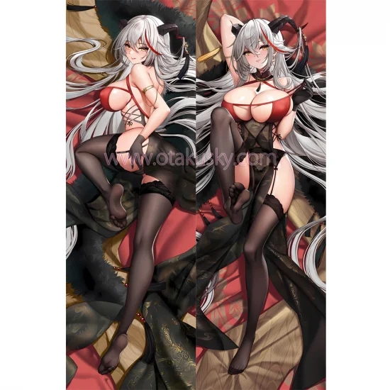 Azur Lane Dakimakura KMS Agir Body Pillow Case 10 - Click Image to Close