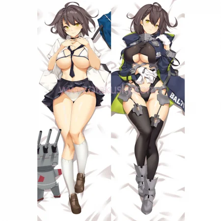 Azur Lane Dakimakura Baltimore Body Pillow Case 05