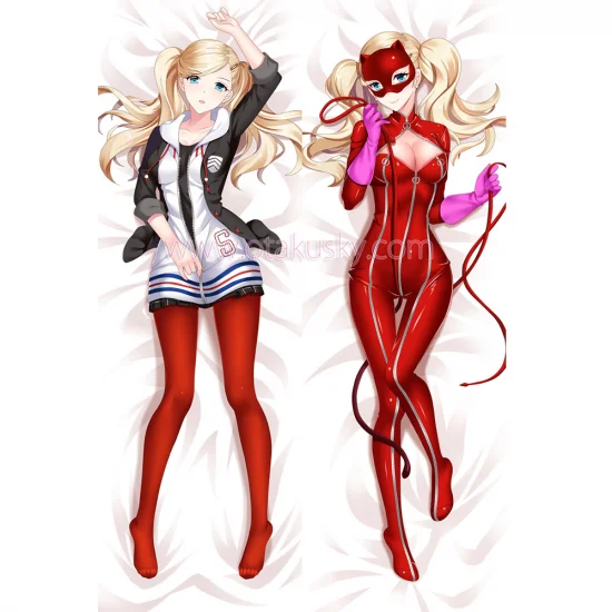 Persona 5 Dakimakura Anne Takamaki Body Pillow Case 06 - Click Image to Close