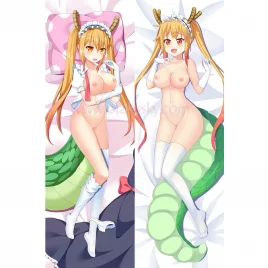 Miss Kobayashi's Dragon Maid Dakimakura Tohru Body Pillow Case 12