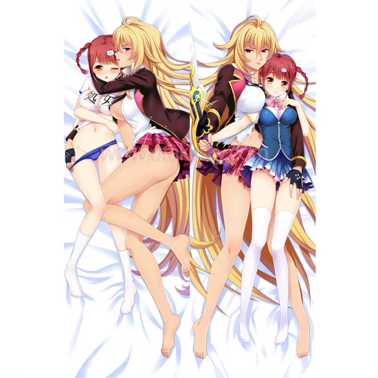 Valkyrie Drive Dakimakura Mamori Tokonome Mirei Shikishima Body Pillow Case - Click Image to Close