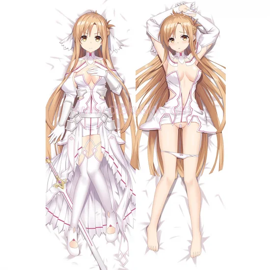 Sword Art Online Dakimakura Yuuki Asuna Body Pillow Case 06 - Click Image to Close