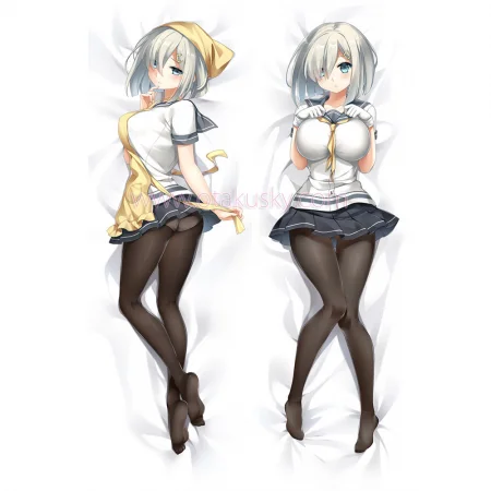 Kantai Collection KanColle Dakimakura Hamakaze Body Pillow Case 02