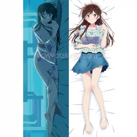 Kanojo Okarishimasu Dakimakura Chizuru Ichinose Body Pillow Case 06