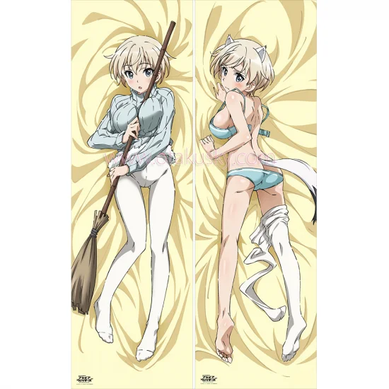 Brave Witches Dakimakura Nikka Edvardine Katajainen Body Pillow Case - Click Image to Close