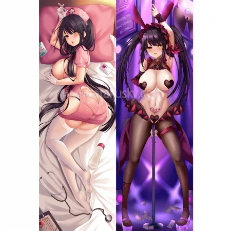 Date a Live Dakimakura Kurumi Tokisaki Body Pillow Case 09