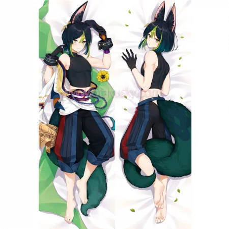Genshin Impact Dakimakura Tighnari Body Pillow Case 04
