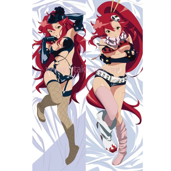 Gurren Lagann Dakimakura Yoko Littner Body Pillow Case 03 - Click Image to Close