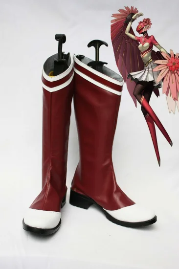Persona Trinity Soul Konohana Sakuya Cosplay Boots - Click Image to Close