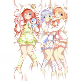 Is The Order a Rabbit Dakimakura Hoto Cocoa Kafuu Chino Body Pillow Case