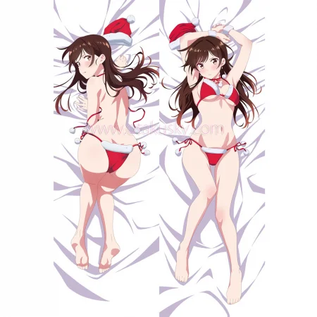 Kanojo Okarishimasu Dakimakura Chizuru Ichinose Body Pillow Case 05