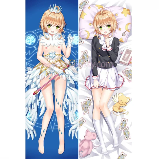 Cardcaptor Sakura Dakimakura Kinomoto Sakura Body Pillow Case 06 - Click Image to Close