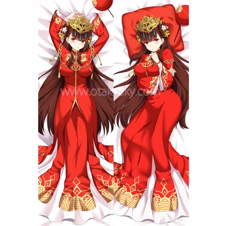 Azur Lane Dakimakura Yat Sen Body Pillow Case