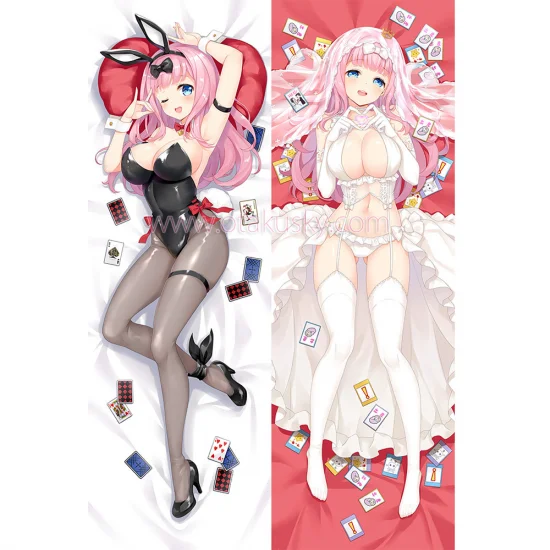 Kaguya-sama Dakimakura Fujiwara Chika Body Pillow Case 09 - Click Image to Close