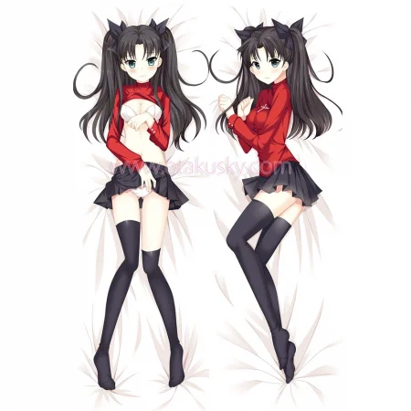 Fate/Stay night Fate/Zero Dakimakura Rin Tohsaka Body Pillow Case 05