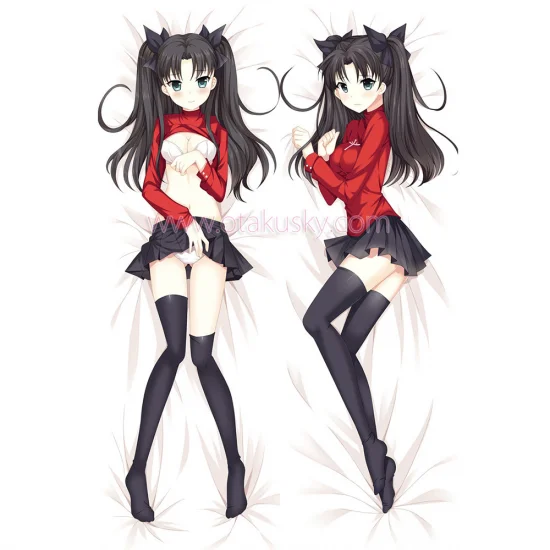 Fate/Stay night Fate/Zero Dakimakura Rin Tohsaka Body Pillow Case 05 - Click Image to Close