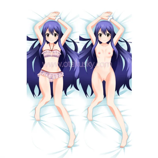 Fairy Tail Dakimakura Wendy Marvell Body Pillow Case 02 - Click Image to Close