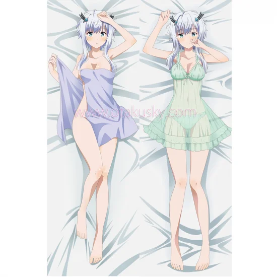 The Misfit of Demon King Academy Dakimakura Misha Necron Body Pillow Case 02 - Click Image to Close