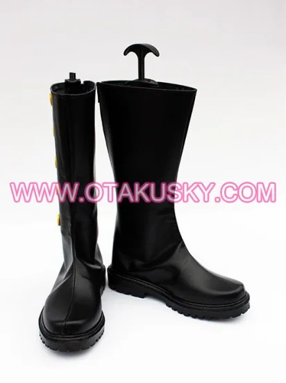 Black Butler Drocell Caines Cosplay Boots 02 - Click Image to Close
