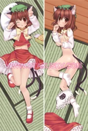 Touhou Project Chen Body Pillow Case 01