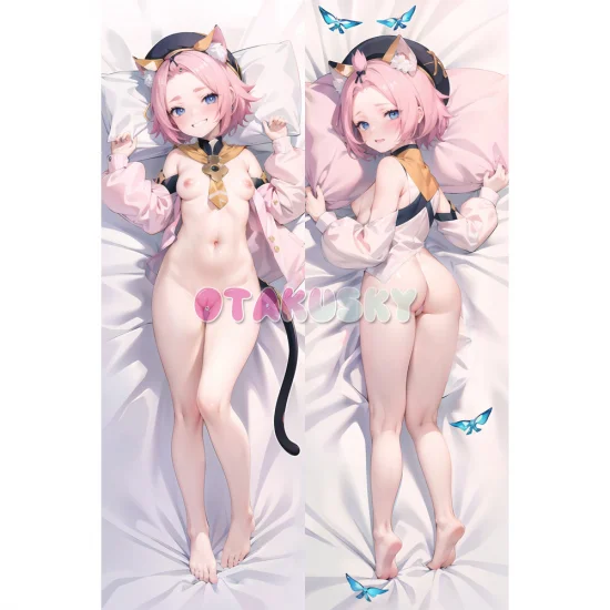 Genshin Impact Dakimakura Diona Body Pillow Case 07 - Click Image to Close
