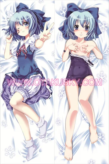 Touhou Project Cirno Body Pillow Case 01 - Click Image to Close