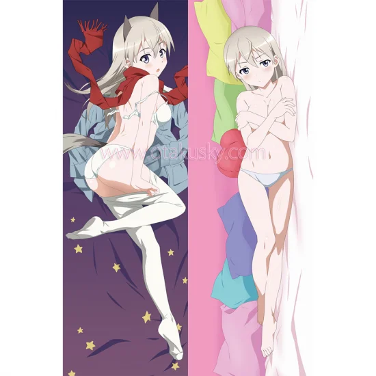 Strike Witches Dakimakura Eila Ilmatar Juutilainen Body Pillow Case - Click Image to Close