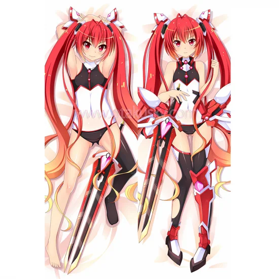 Gonna be the Twin-Tail!! Dakimakura Souji Mitsuka Body Pillow Case - Click Image to Close