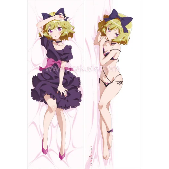 Ms. Vampire Who Lives in My Neighborhood Dakimakura Ellie Body Pillow Case 03 - Click Image to Close