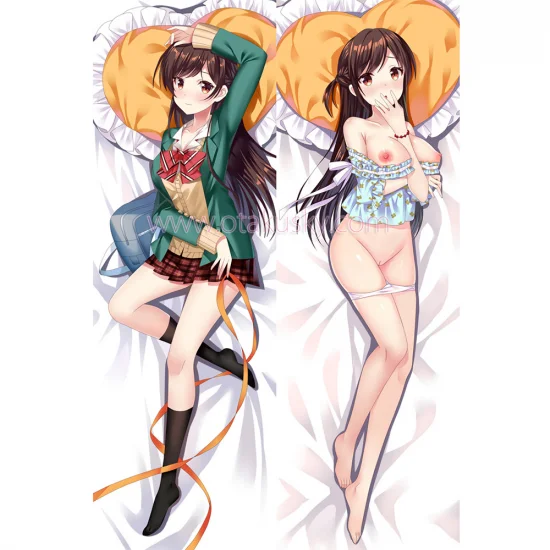 Kanojo Okarishimasu Dakimakura Chizuru Ichinose Body Pillow Case 13 - Click Image to Close