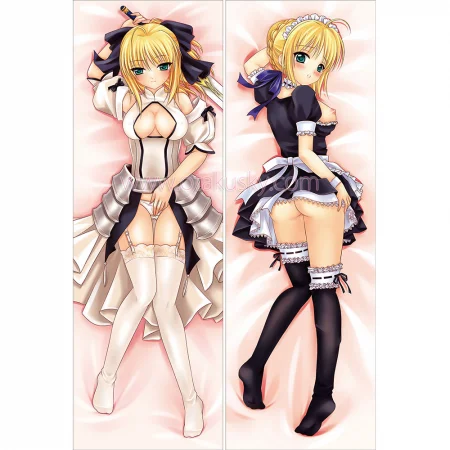 Fate/Stay night Fate/Zero Dakimakura Saber Body Pillow Case 08