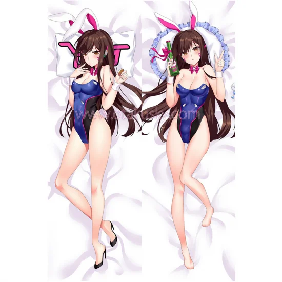 Overwatch OW Dakimakura D.Va Body Pillow Case 10 - Click Image to Close
