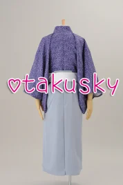 Hakuoki Toshizo Hijikata Cosplay Kimono