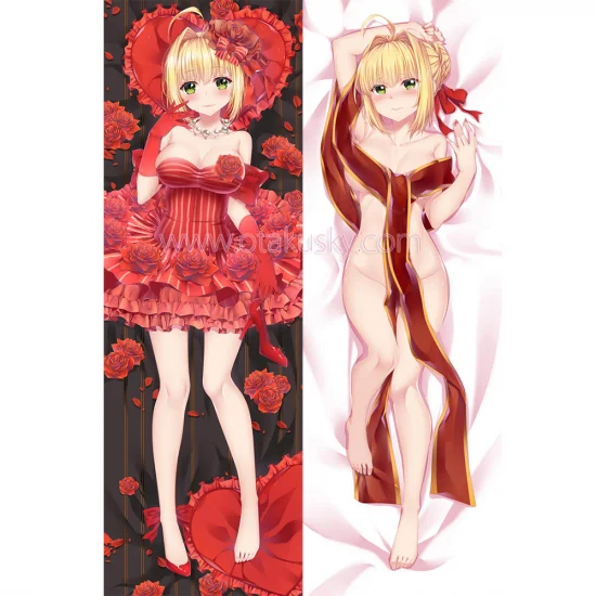 Fate/Grand Order Dakimakura Saber Nero Claudius Drusus Body Pillow Case 21 - Click Image to Close