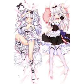 Azur Lane Dakimakura Hammann Yukikaze Body Pillow Case