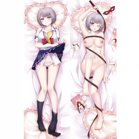 My Girlfriend Is Shobitch Dakimakura Akiho Kosaka Body Pillow Case 02