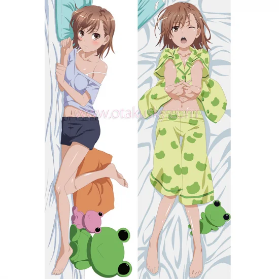 A Certain Scientific Railgun Dakimakura Misaka Mikoto Body Pillow Case 04 - Click Image to Close