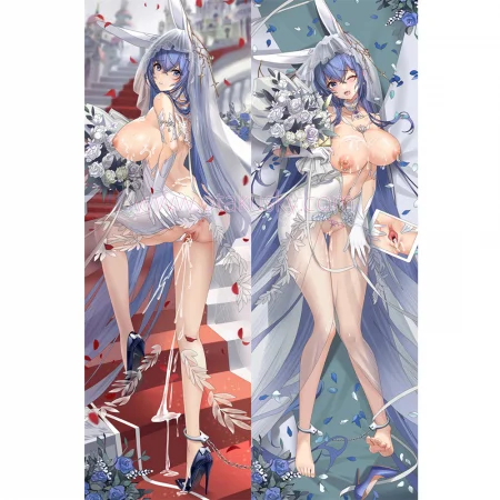 Azur Lane Dakimakura New Jersey Body Pillow Case 09