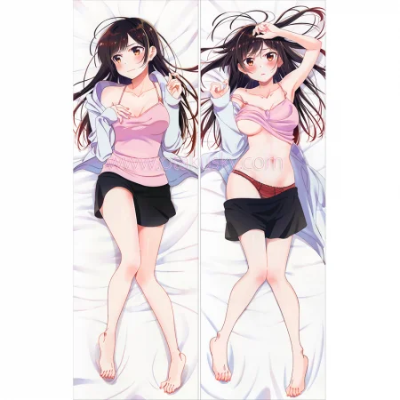 Kanojo Okarishimasu Dakimakura Chizuru Ichinose Body Pillow Case 10