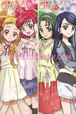 Pretty Cure Anime Girls Body Pillow Case 18
