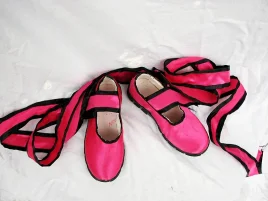 Tekken Ling Xiaoyu Cosplay Shoes
