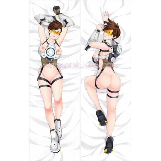 Overwatch OW Dakimakura Tracer Body Pillow Case 04 - Click Image to Close