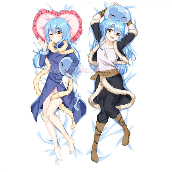 That Time I Got Reincarnated as a Slime Dakimakura Rimuru Body Pillow Case 04 - Click Image to Close